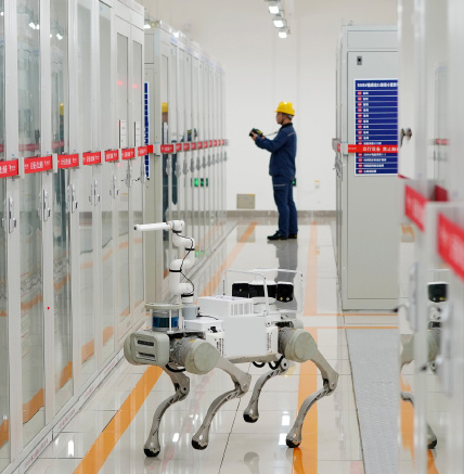 2025.11.04 智能四足巡檢機(jī)器人  巡檢案例